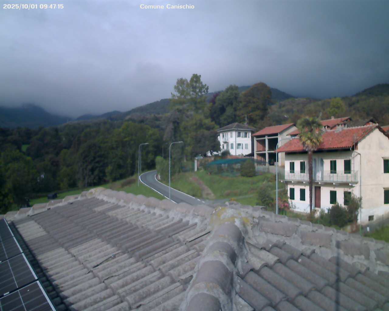 immagine della webcam nei dintorni di Cuorgnè: webcam Canischio