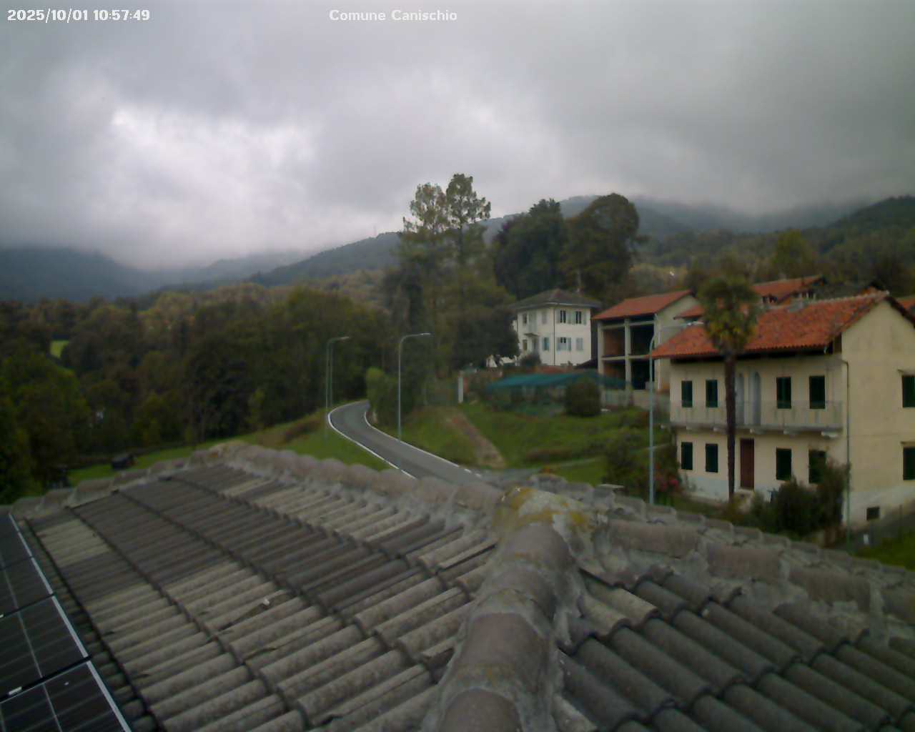 immagine della webcam nei dintorni di Cuorgnè: webcam Canischio