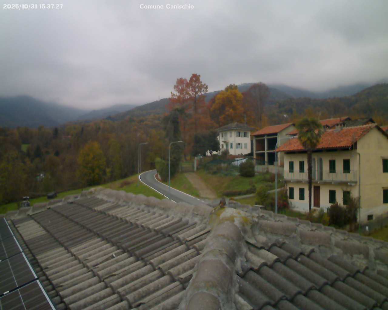 immagine della webcam nei dintorni di Rocca Canavese: webcam Canischio