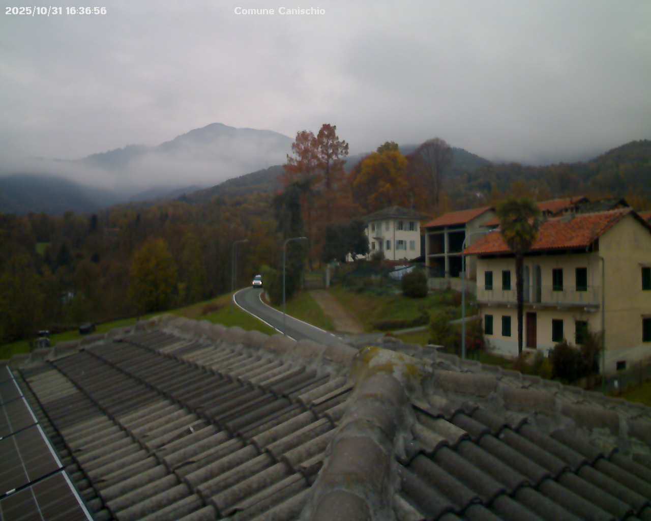 immagine della webcam nei dintorni di Rocca Canavese: webcam Canischio