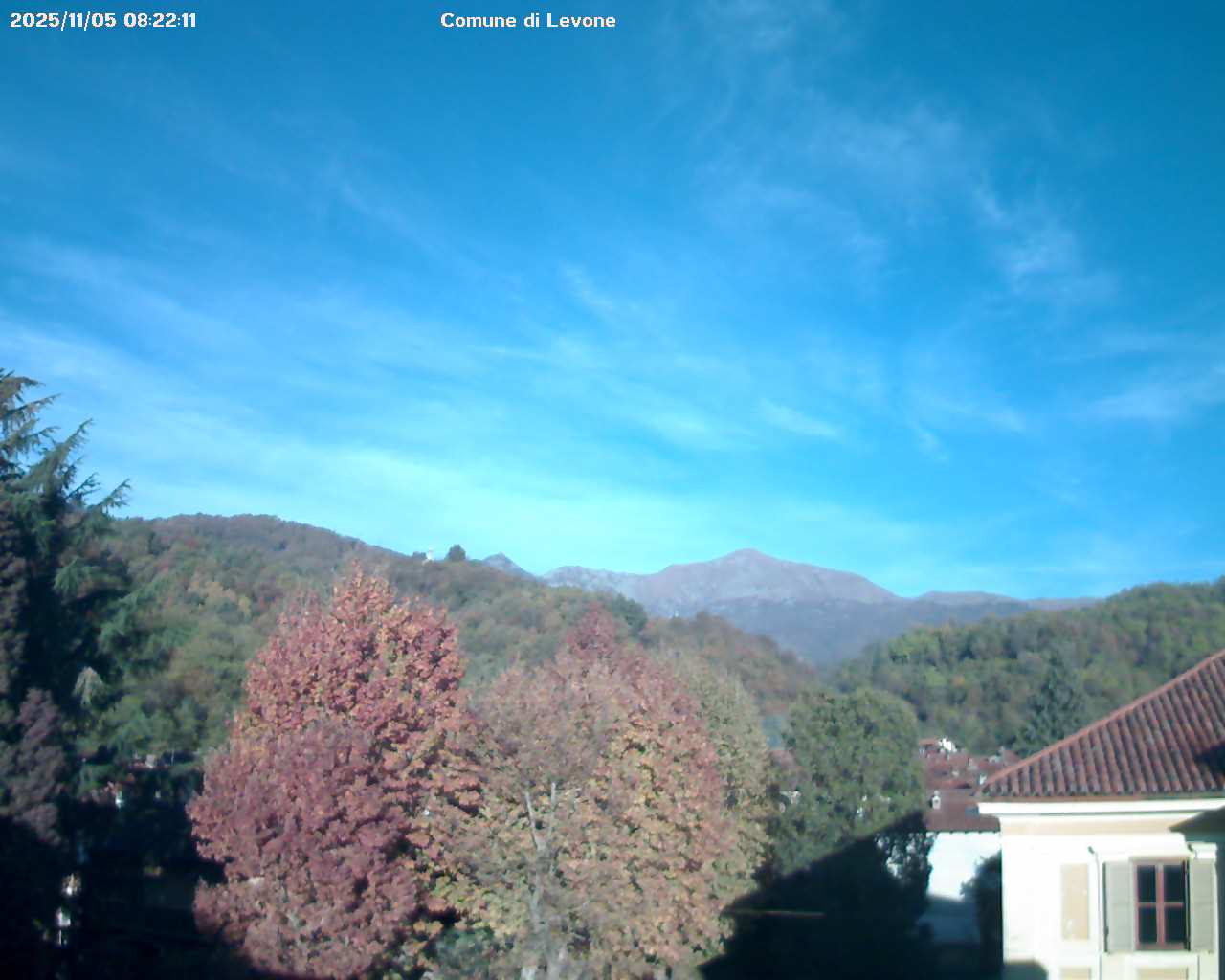 immagine della webcam nei dintorni di Chiesanuova: webcam Levone