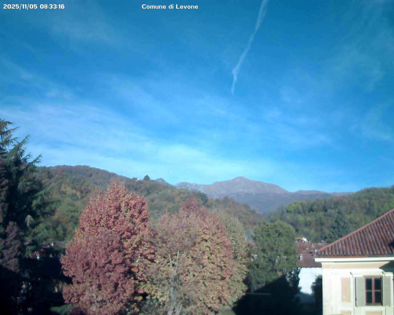 immagine della webcam nei dintorni di Rivara: webcam Levone