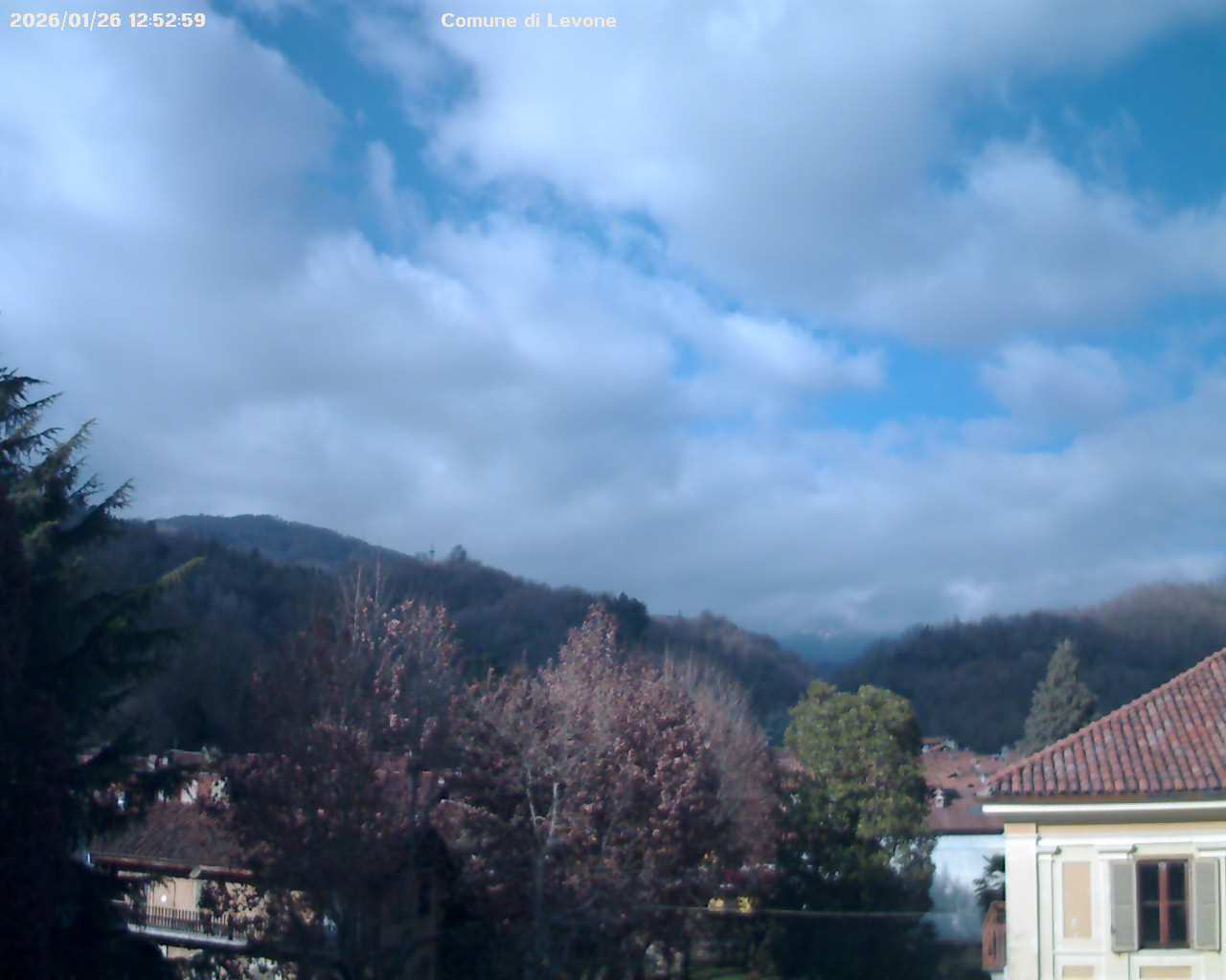 immagine della webcam nei dintorni di Rivara: webcam Levone
