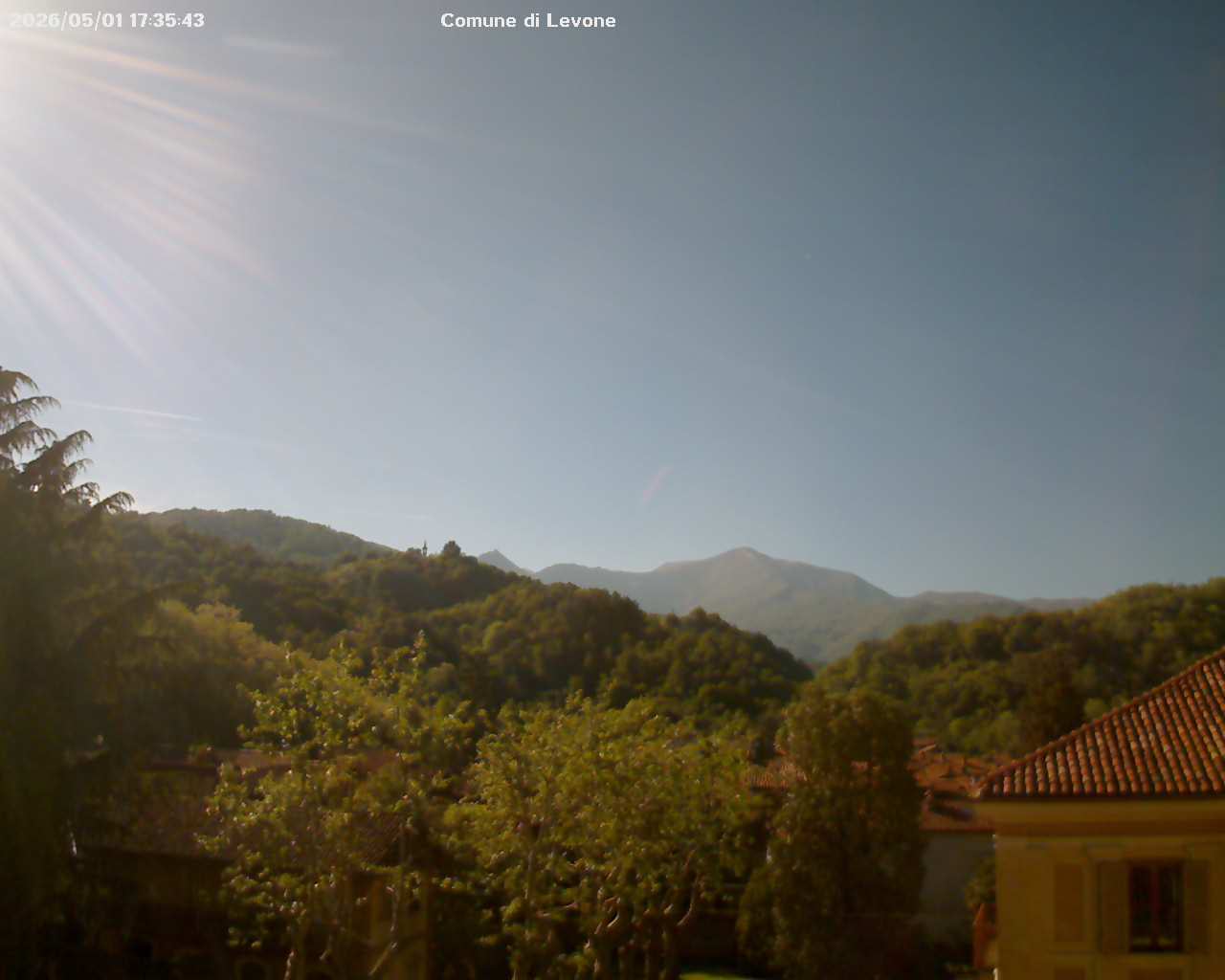 immagine della webcam nei dintorni di Rivara: webcam Levone
