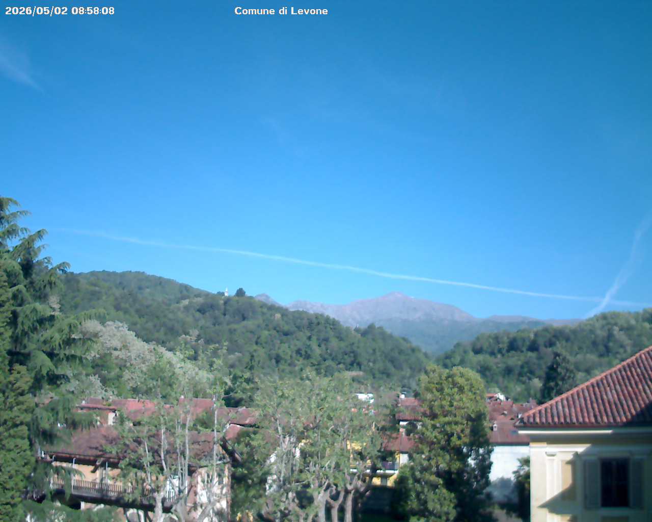 immagine della webcam nei dintorni di Alpette: webcam Levone