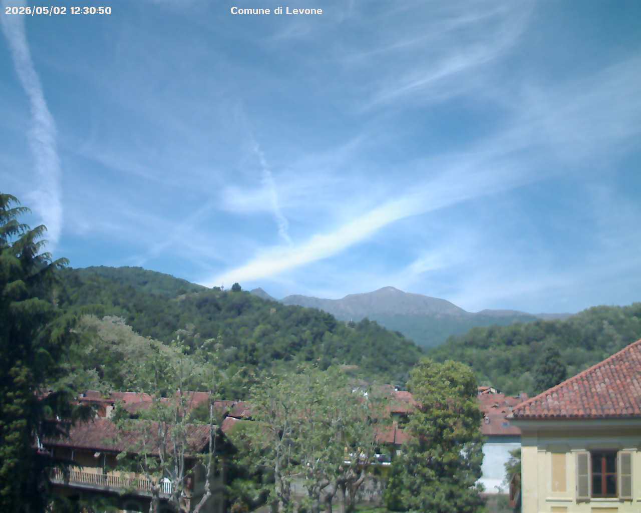 immagine della webcam nei dintorni di Canischio: webcam Levone
