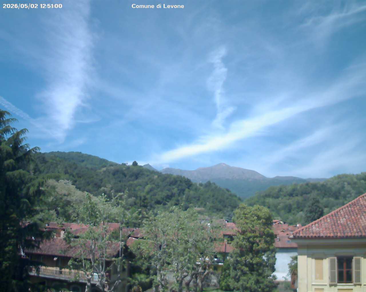 immagine della webcam nei dintorni di San Raffaele Cimena: webcam Levone