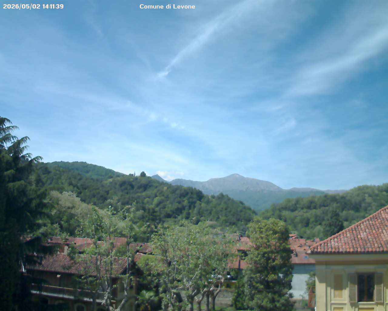 immagine della webcam nei dintorni di San Raffaele Cimena: webcam Levone