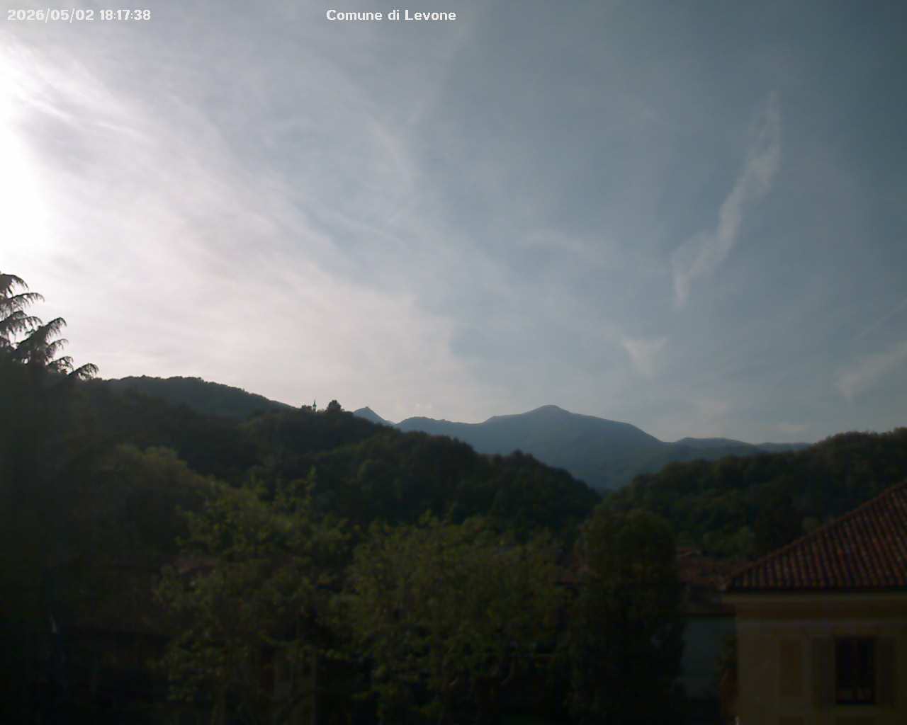 immagine della webcam nei dintorni di San Colombano Belmonte: webcam Levone