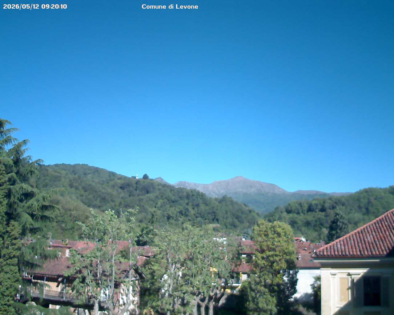 immagine della webcam nei dintorni di Cuorgnè: webcam Levone