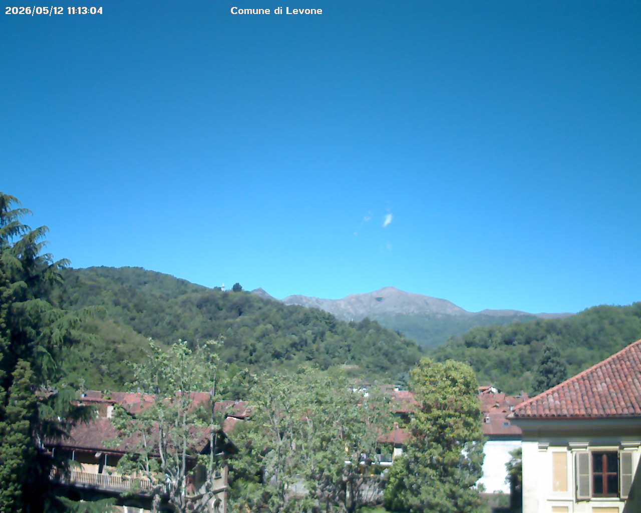 immagine della webcam nei dintorni di Lanzo Torinese: webcam Levone