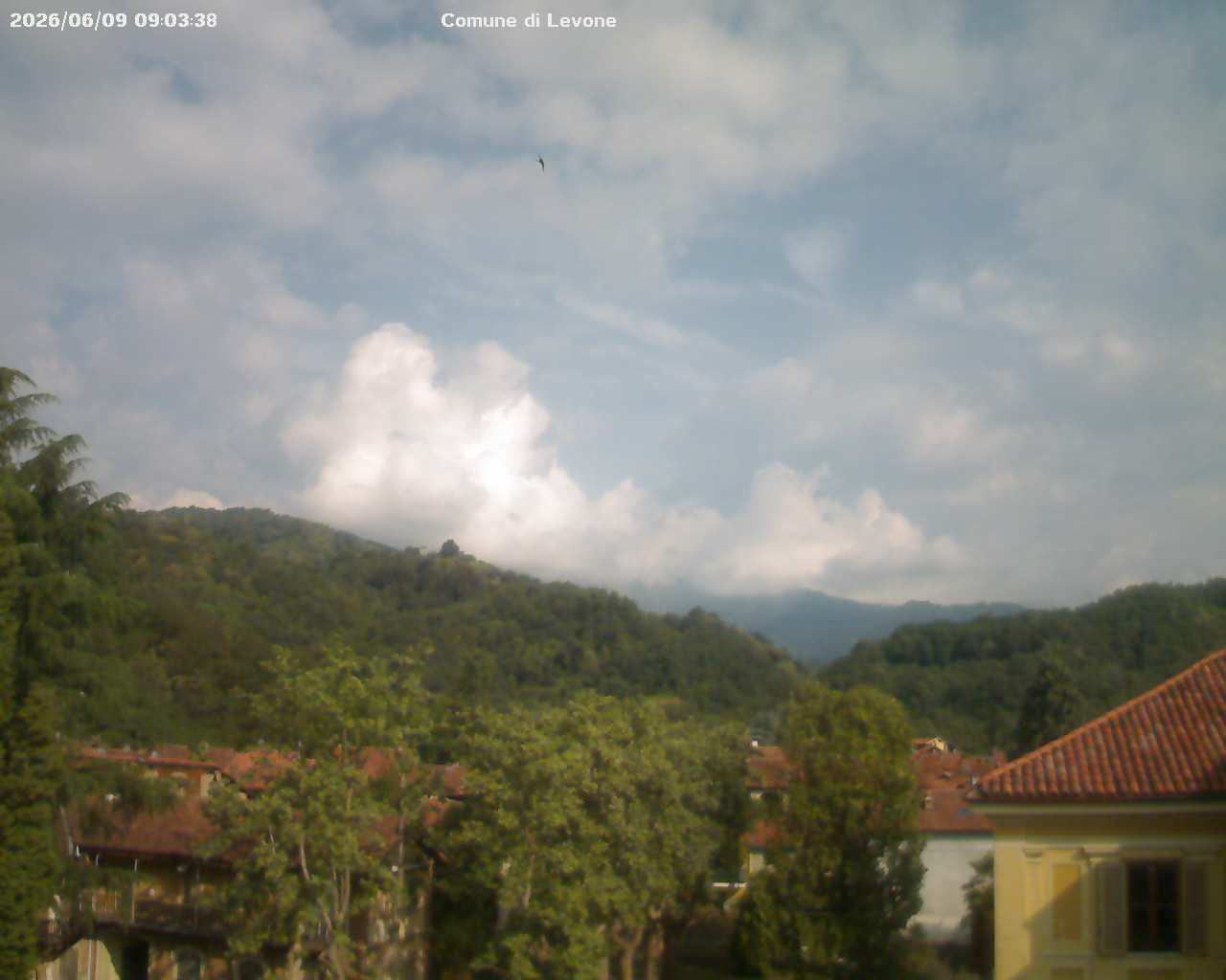 immagine della webcam nei dintorni di Torino Caselle: webcam Levone