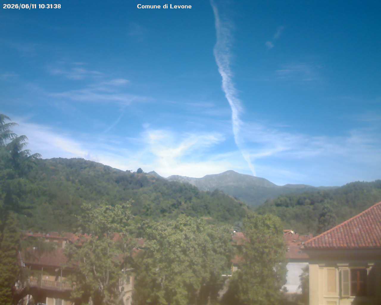 immagine della webcam nei dintorni di Mezzenile: webcam Levone