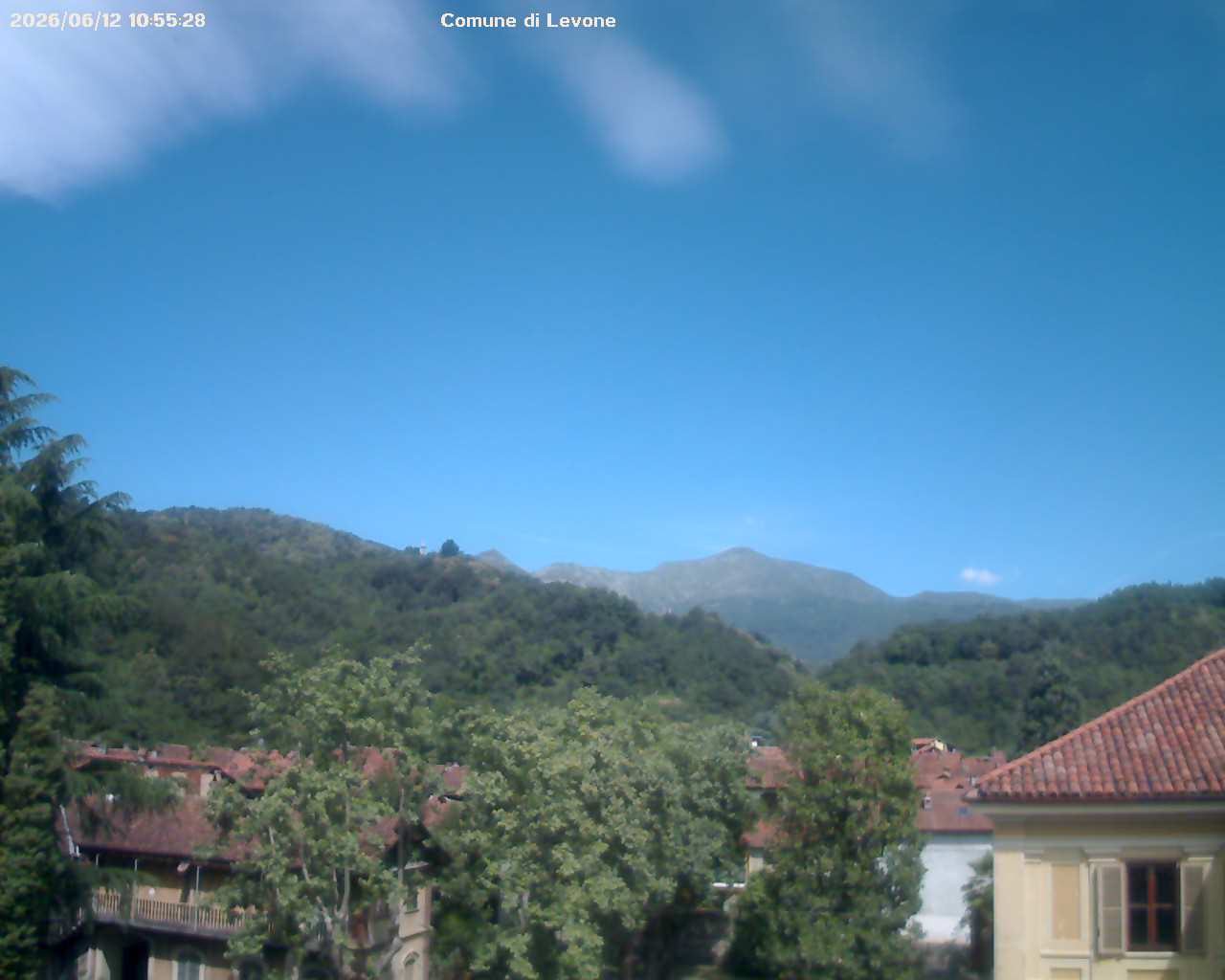 immagine della webcam nei dintorni di Frassinetto: webcam Levone