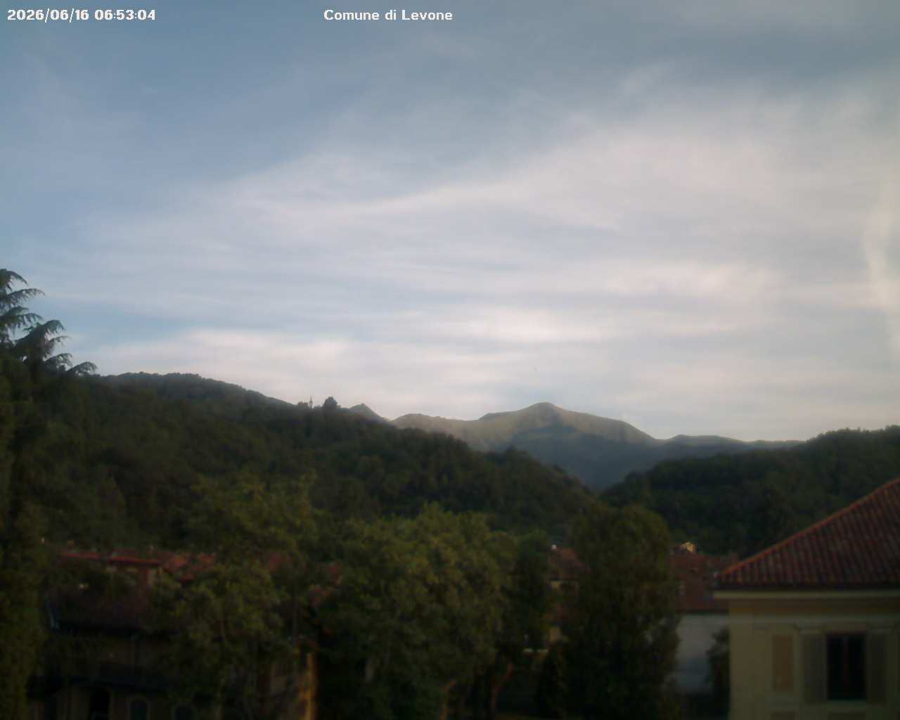 immagine della webcam nei dintorni di San Colombano Belmonte: webcam Levone