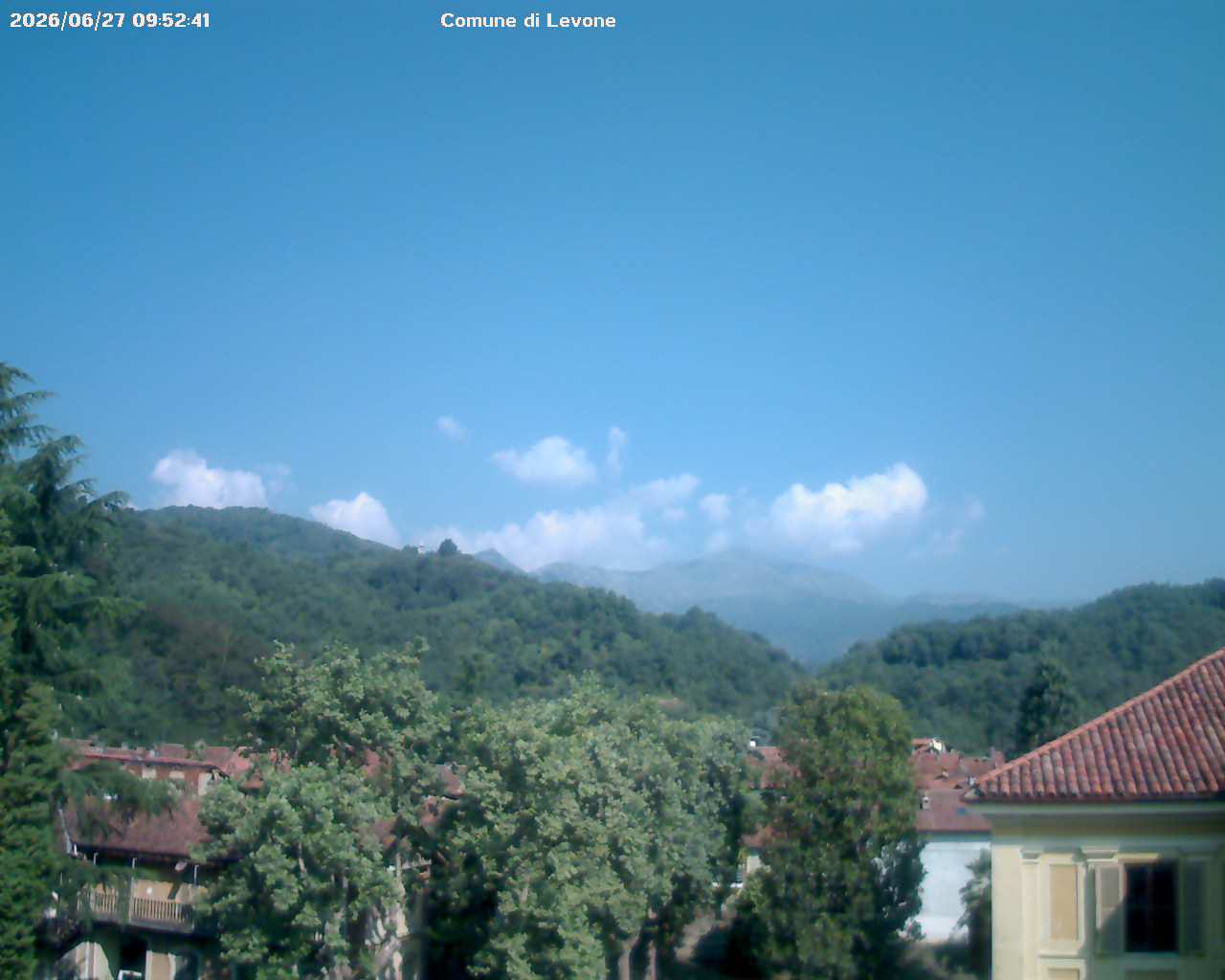 immagine della webcam nei dintorni di Cuorgnè: webcam Levone