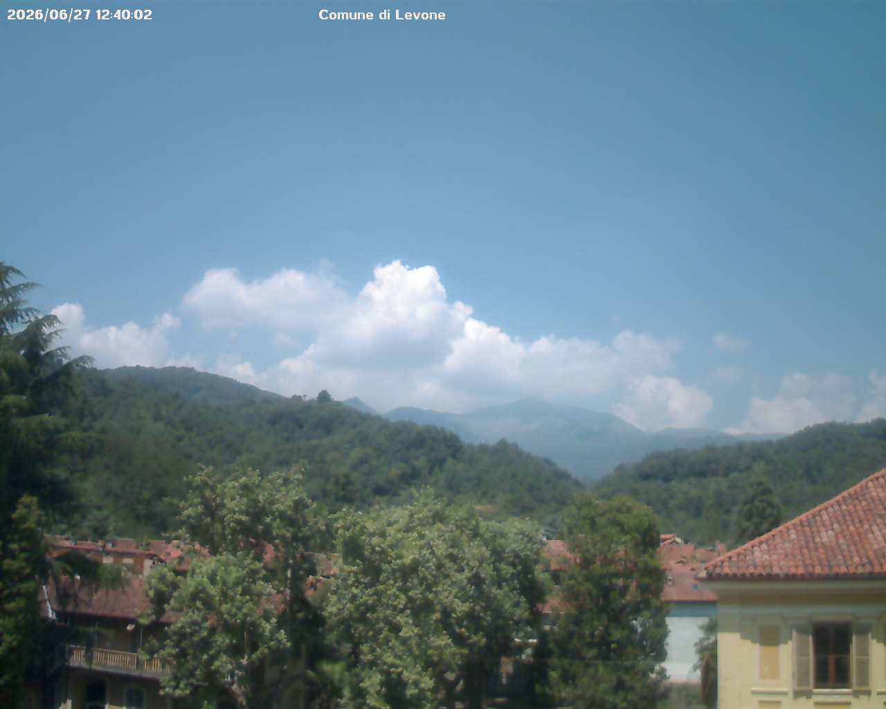 immagine della webcam nei dintorni di Frassinetto: webcam Levone