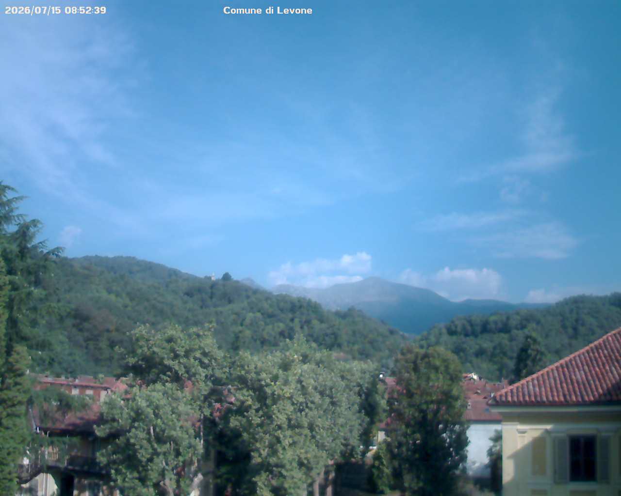 immagine della webcam nei dintorni di Coassolo Torinese: webcam Levone