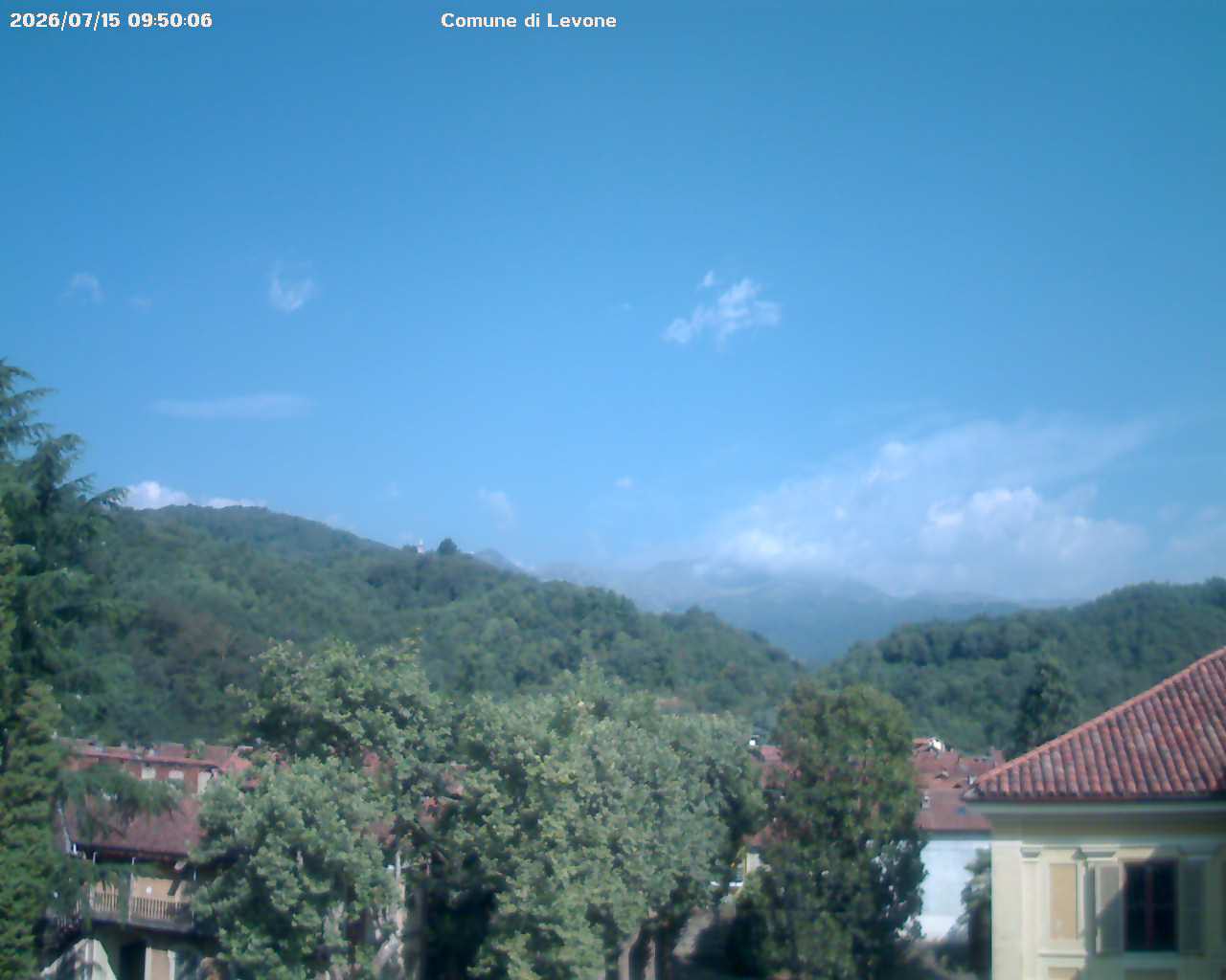 immagine della webcam nei dintorni di Coassolo Torinese: webcam Levone