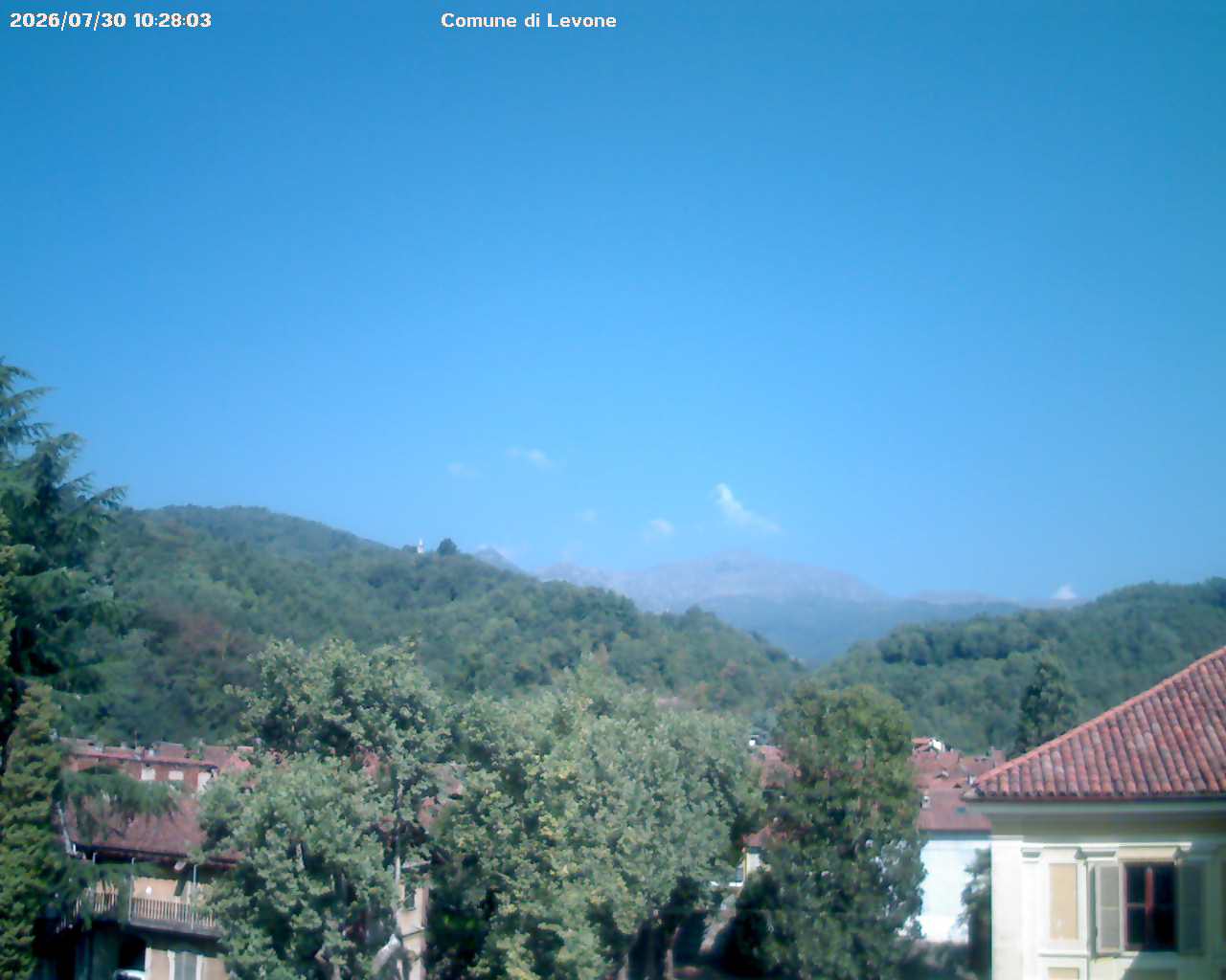 immagine della webcam nei dintorni di Canischio: webcam Levone
