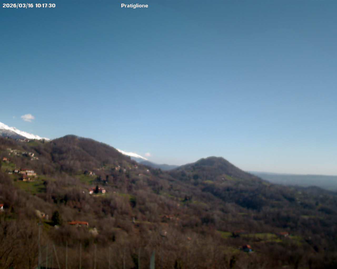 immagine della webcam nei dintorni di San Colombano Belmonte: webcam Pratiglione