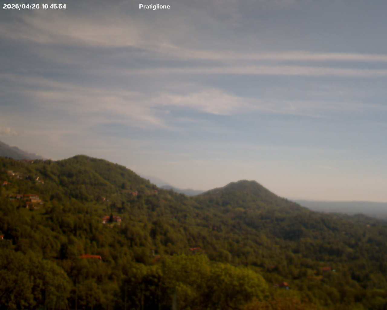 immagine della webcam nei dintorni di Rivarolo Canavese: webcam Pratiglione