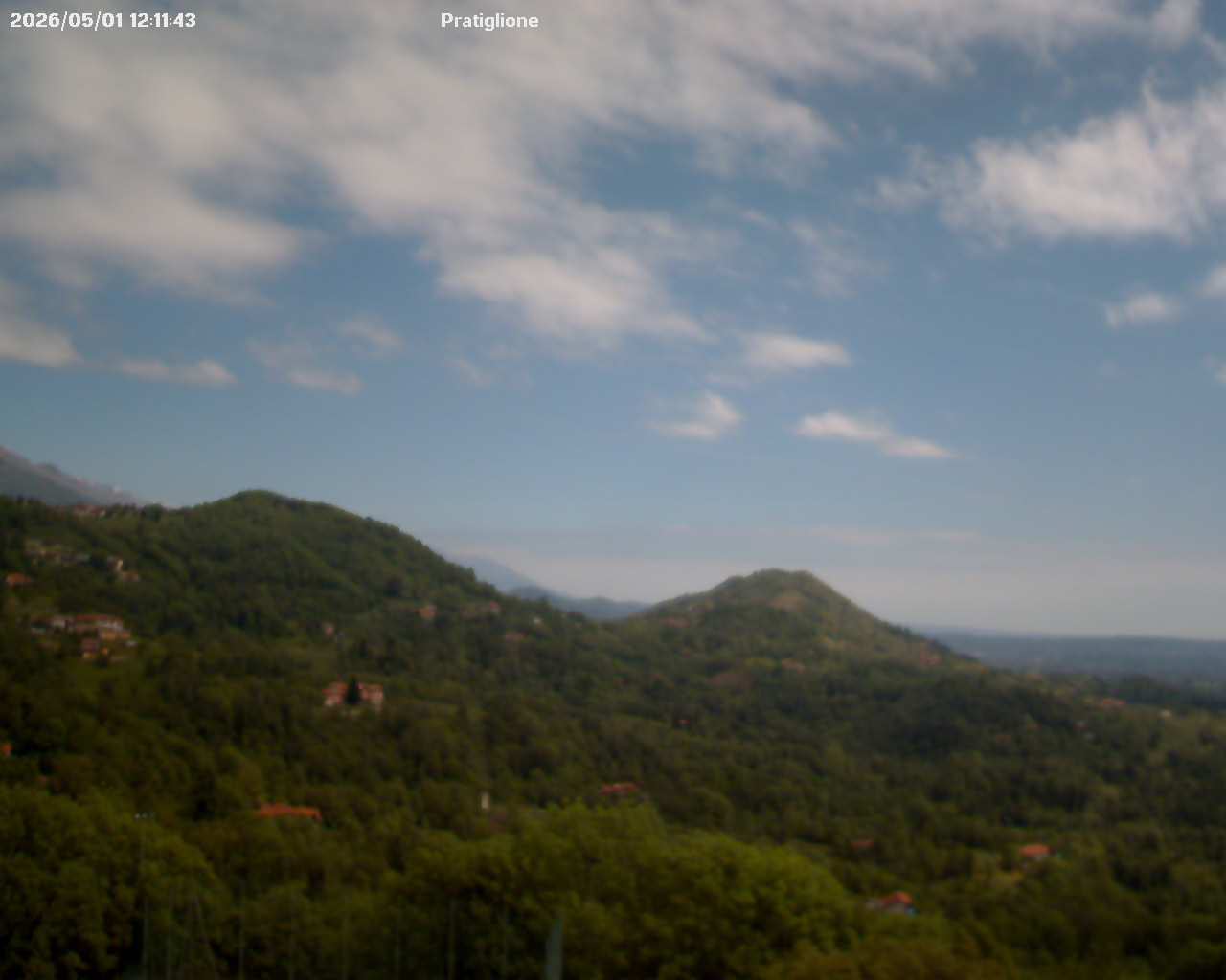 immagine della webcam nei dintorni di Rivarolo Canavese: webcam Pratiglione