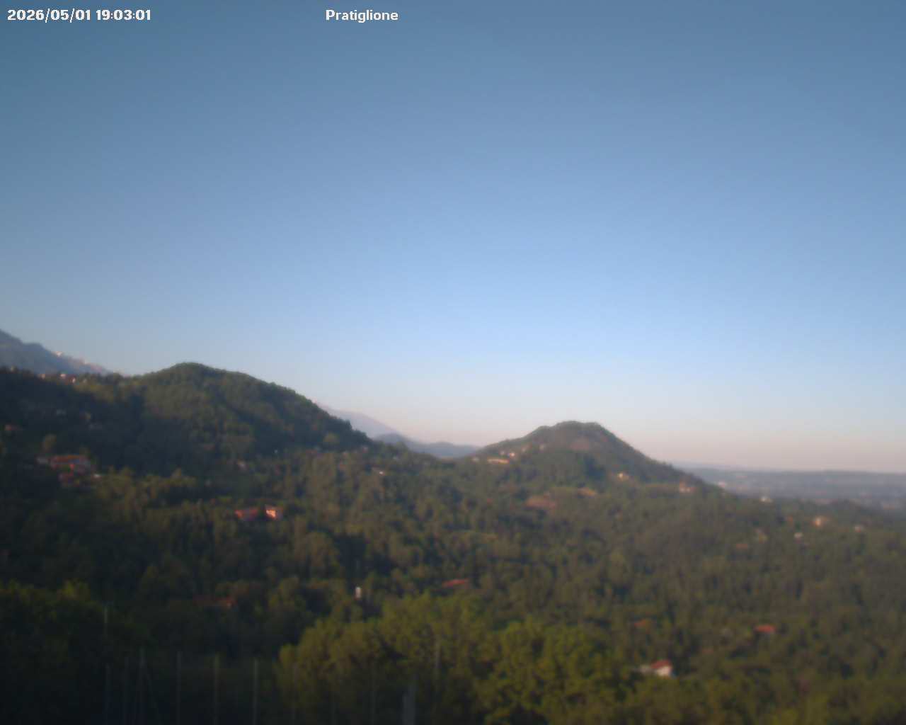 immagine della webcam nei dintorni di Castelnuovo Nigra: webcam Pratiglione