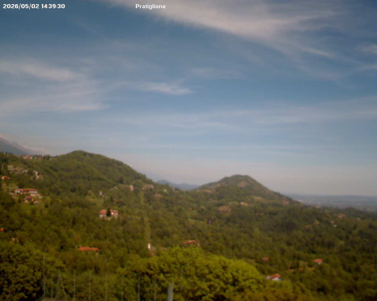 immagine della webcam nei dintorni di Salassa: webcam Pratiglione