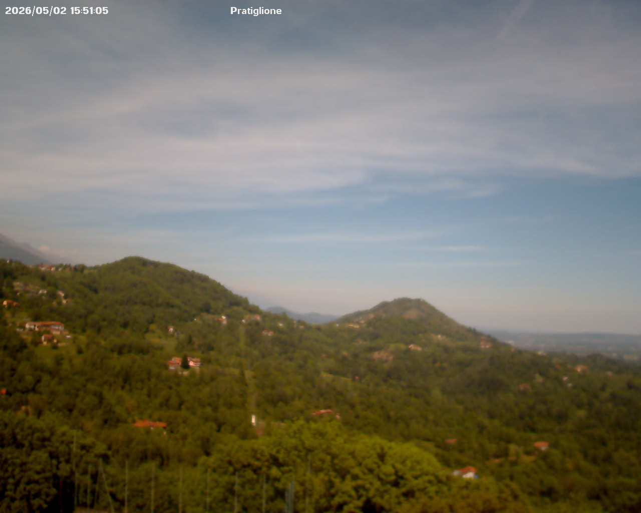 immagine della webcam nei dintorni di Prascorsano: webcam Pratiglione