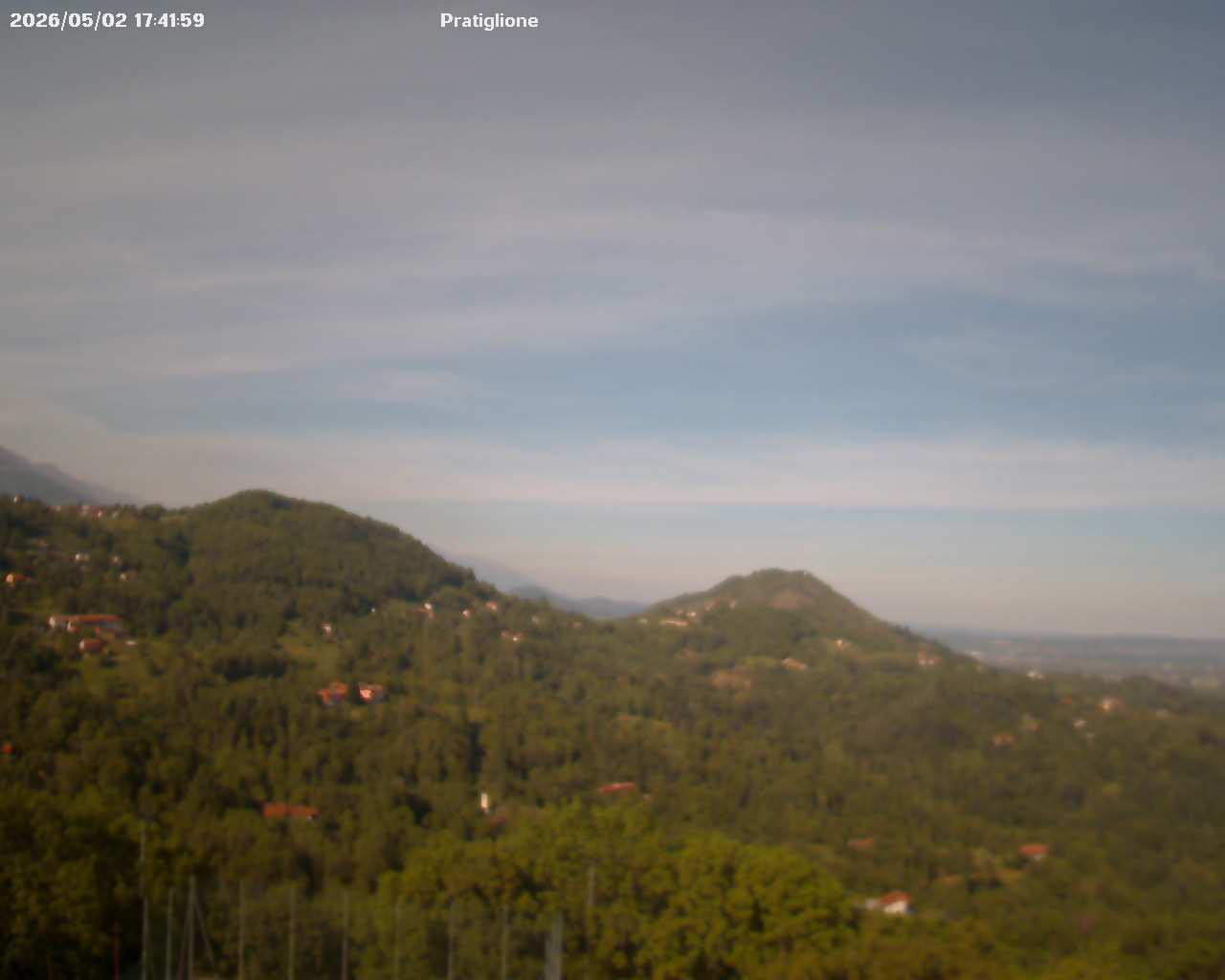 immagine della webcam nei dintorni di Rivarolo Canavese: webcam Pratiglione