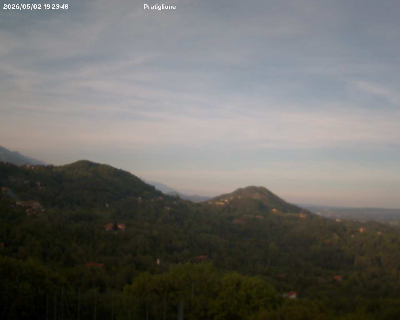 immagine della webcam nei dintorni di Torino Caselle: webcam Pratiglione