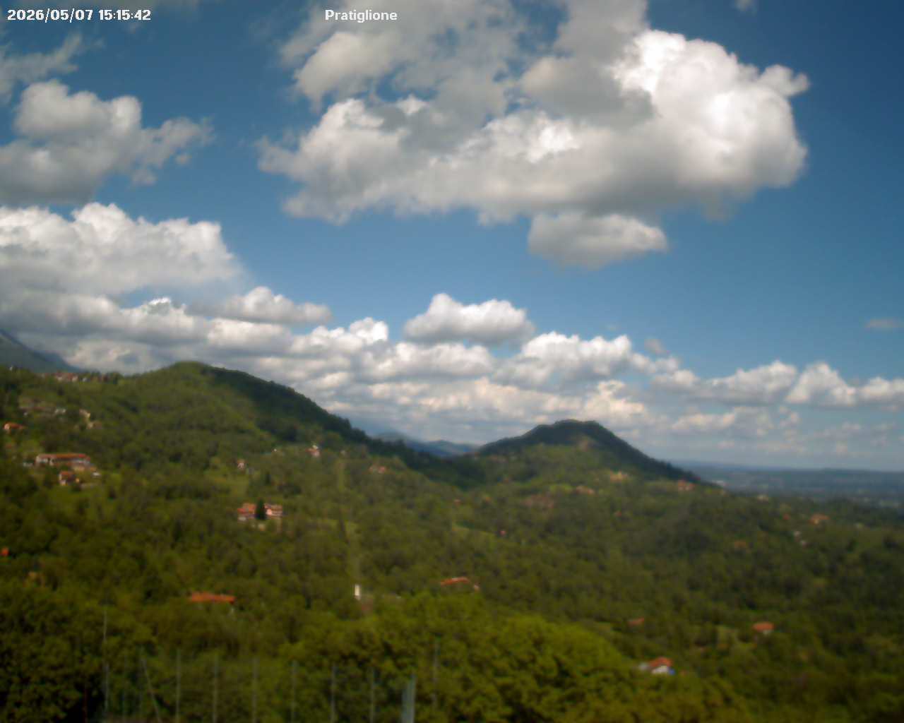 immagine della webcam nei dintorni di Mezzenile: webcam Pratiglione