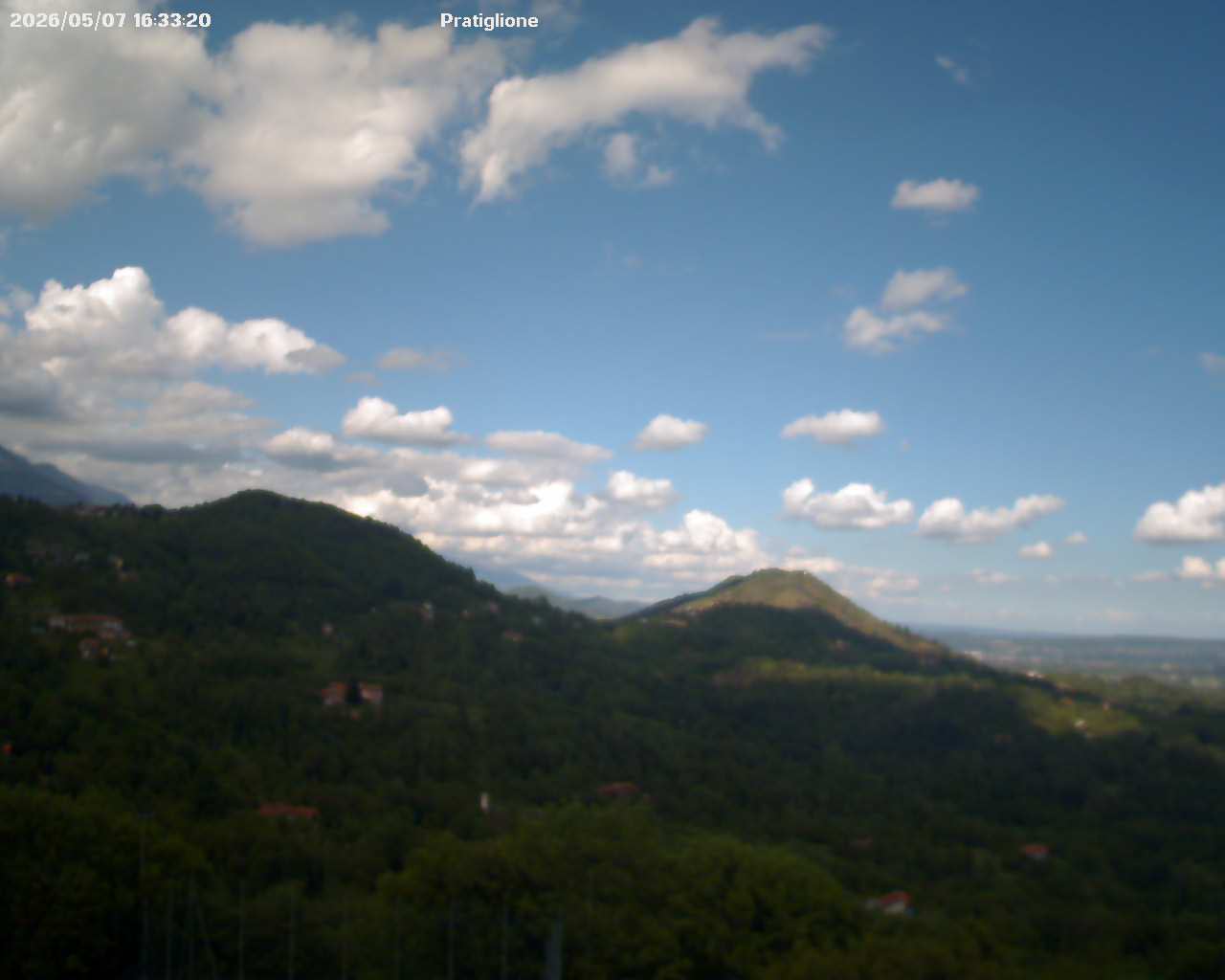 immagine della webcam nei dintorni di Rocca Canavese: webcam Pratiglione