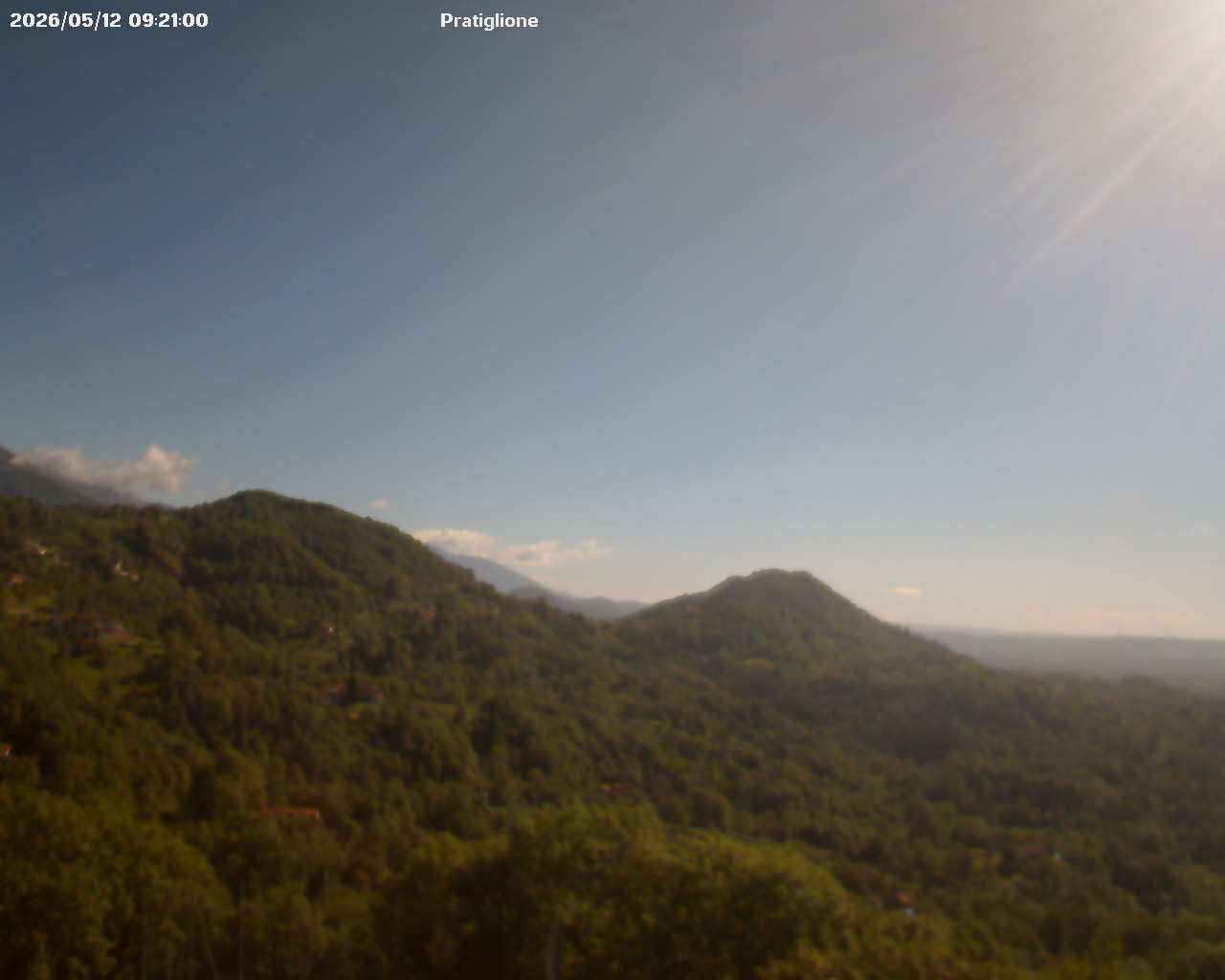 immagine della webcam nei dintorni di Cuorgnè: webcam Pratiglione