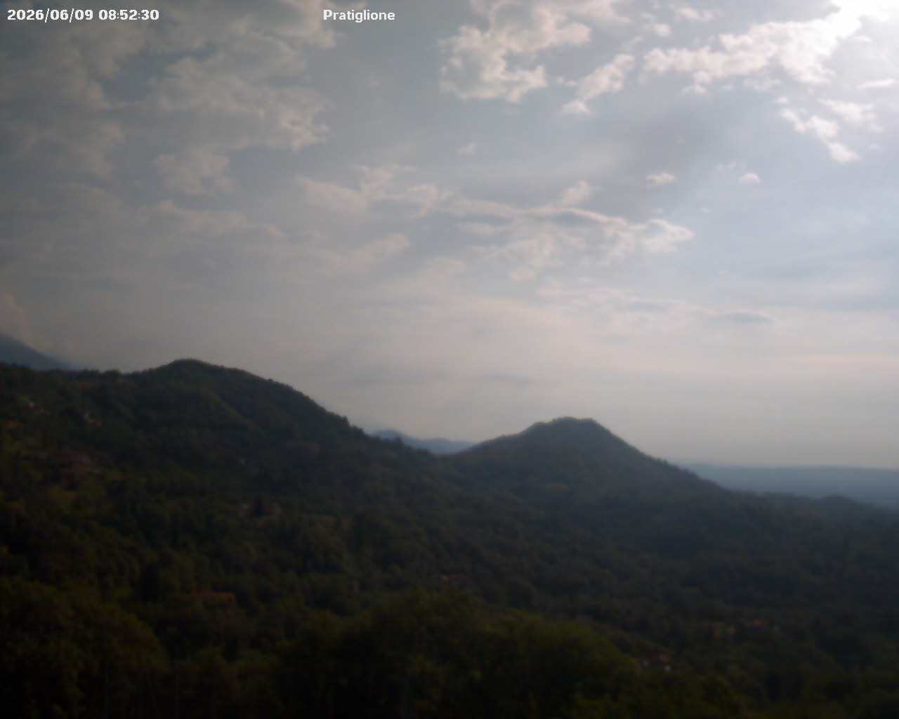 immagine della webcam nei dintorni di Torino Caselle: webcam Pratiglione