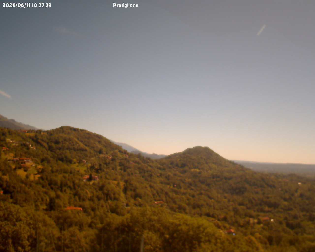immagine della webcam nei dintorni di Mezzenile: webcam Pratiglione