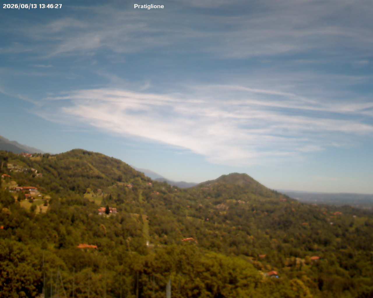 immagine della webcam nei dintorni di Pont-Canavese: webcam Pratiglione