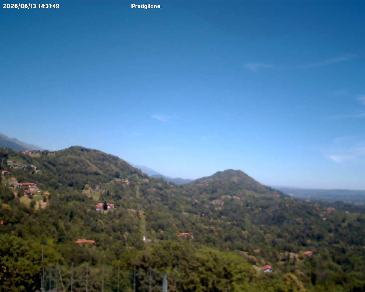 immagine della webcam nei dintorni di Canischio: webcam Pratiglione