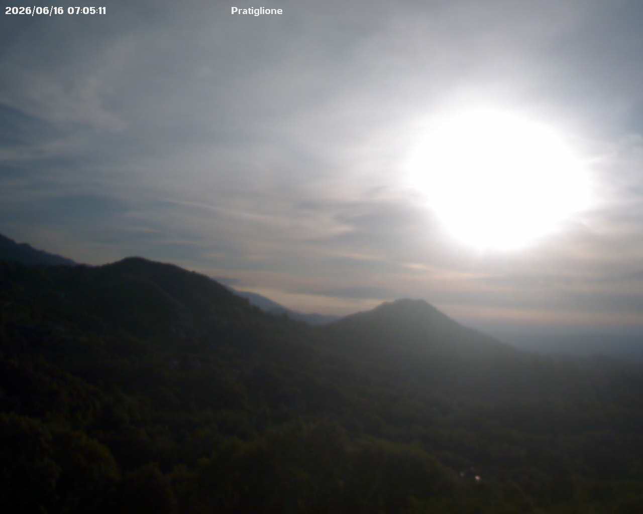 immagine della webcam nei dintorni di San Colombano Belmonte: webcam Pratiglione