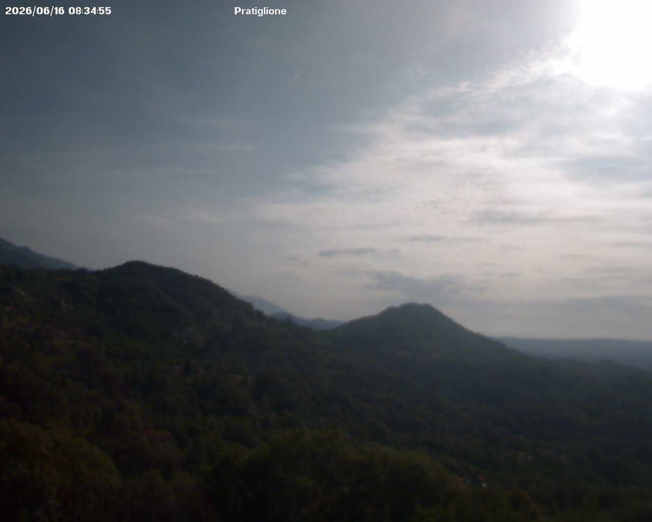 immagine della webcam nei dintorni di Forno Canavese: webcam Pratiglione