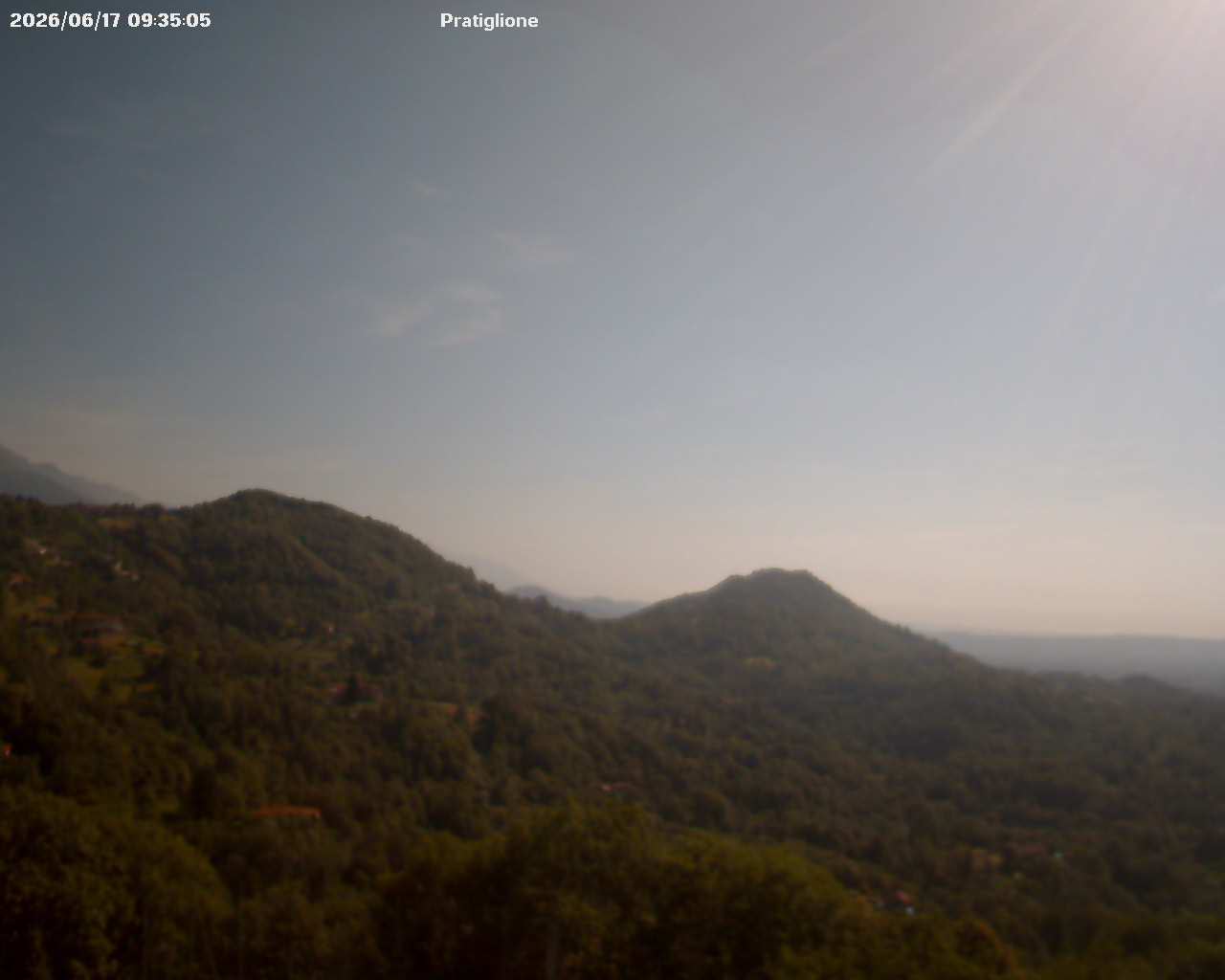 immagine della webcam nei dintorni di Prascorsano: webcam Pratiglione