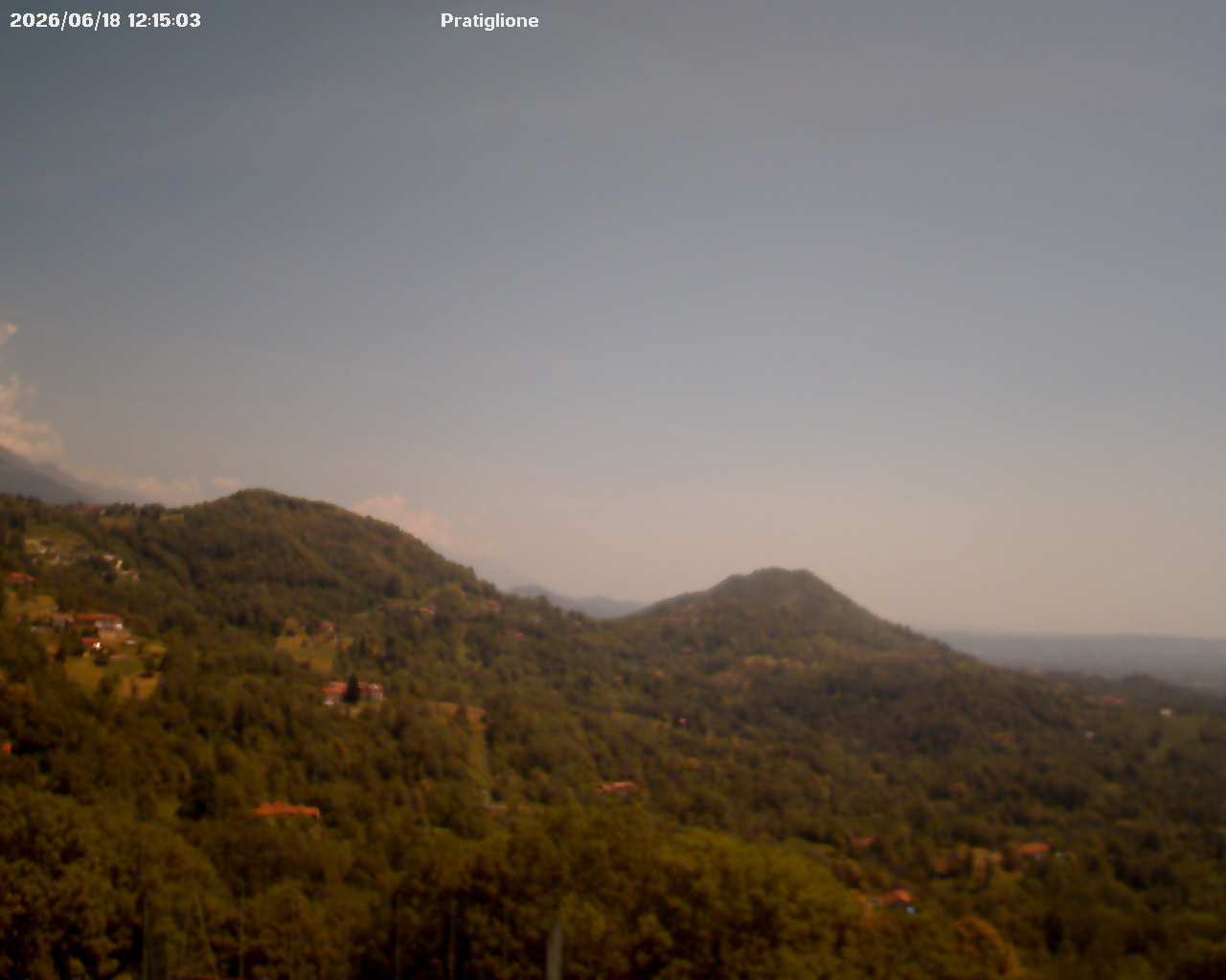 immagine della webcam nei dintorni di Vialfrè: webcam Pratiglione