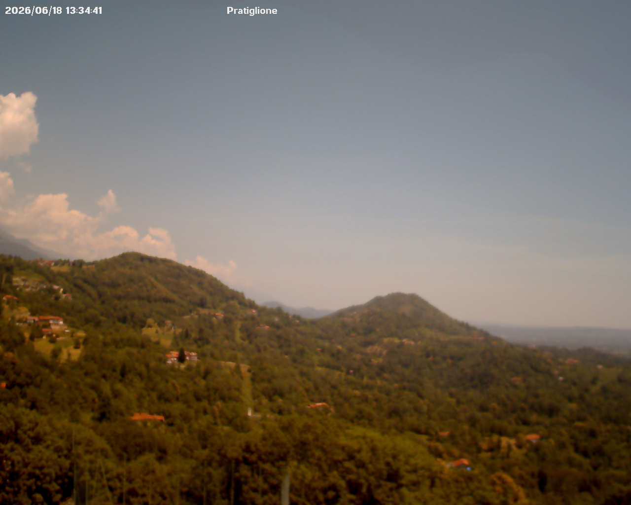 immagine della webcam nei dintorni di Alpette: webcam Pratiglione